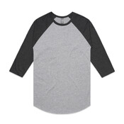 AS Colour 3/4 Raglan Tee Unisex