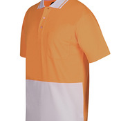 Hi Vis Non Cuff Traditional Polo