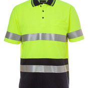 JB's Hi Vis Short Sleeve (D+N) Traditional Polo